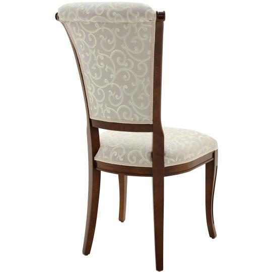klasicka jedalenska stolicka zahnuta opierka chrbta elegantna volitelna calunena calunicky vila hotel luxusny salon nabytok buk.jpg